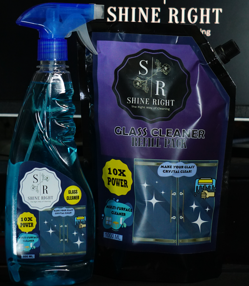 Shine Right Glass &amp; Multi-Surface Cleaner